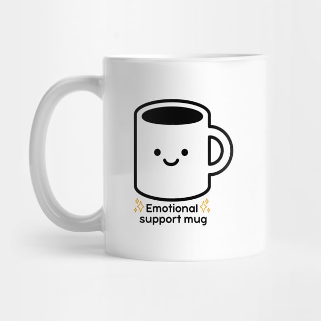 Emotional support happy mug! by Ingridpd